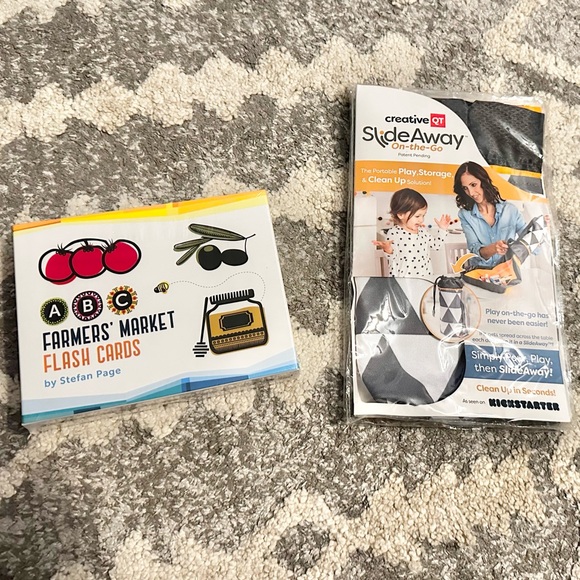 Creative QT Toys Nwt Farmers Market Flash Cards And Creative Qt